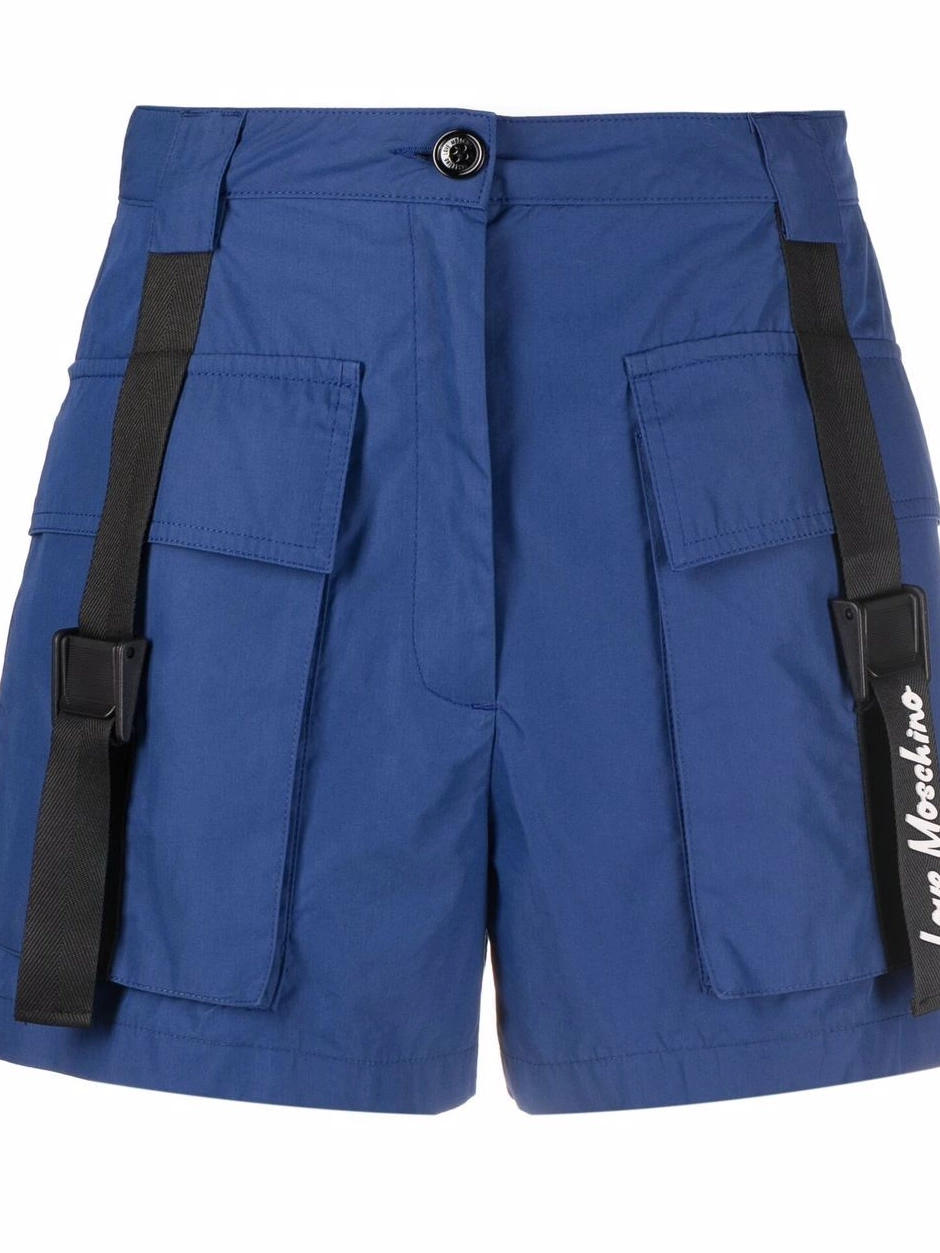 high-waisted Women Moschino Love shorts cargo 0408